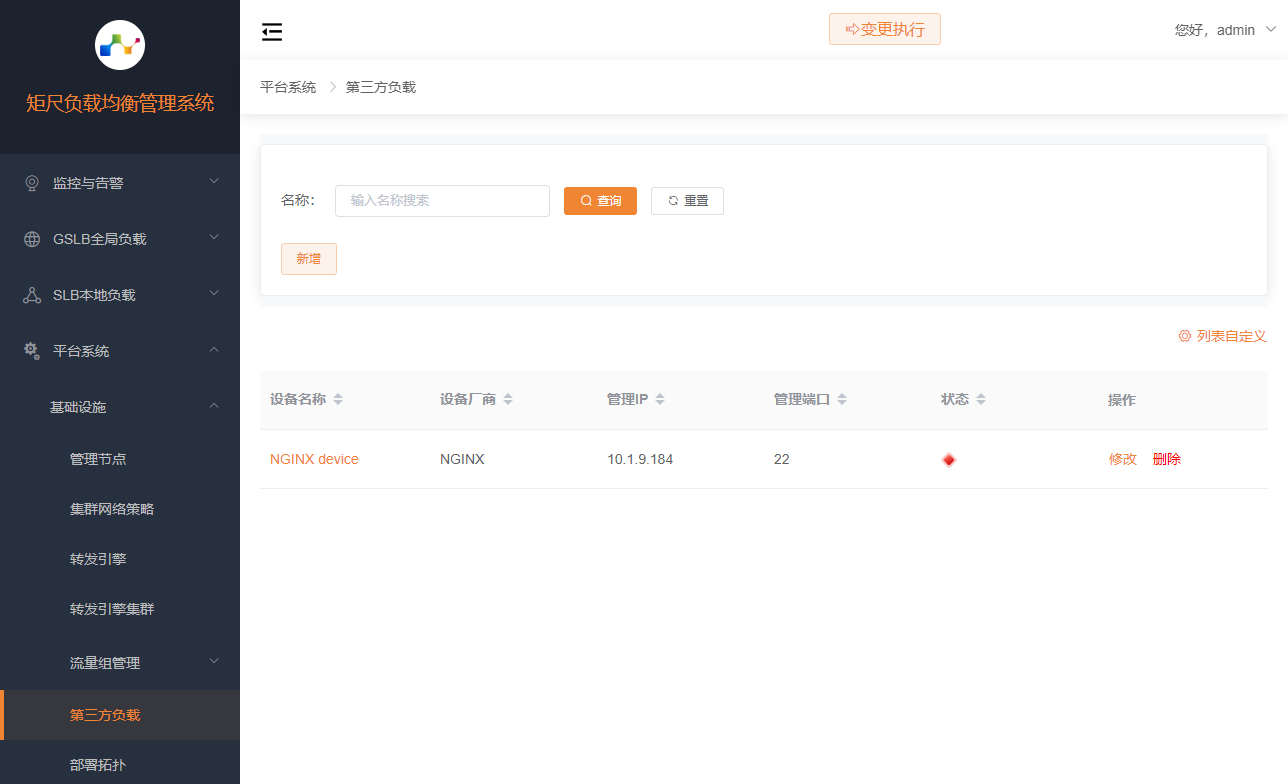 第三方负载列表