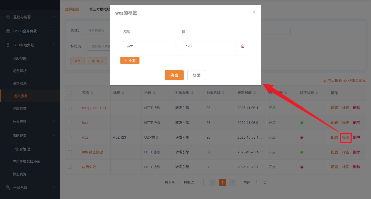 标签